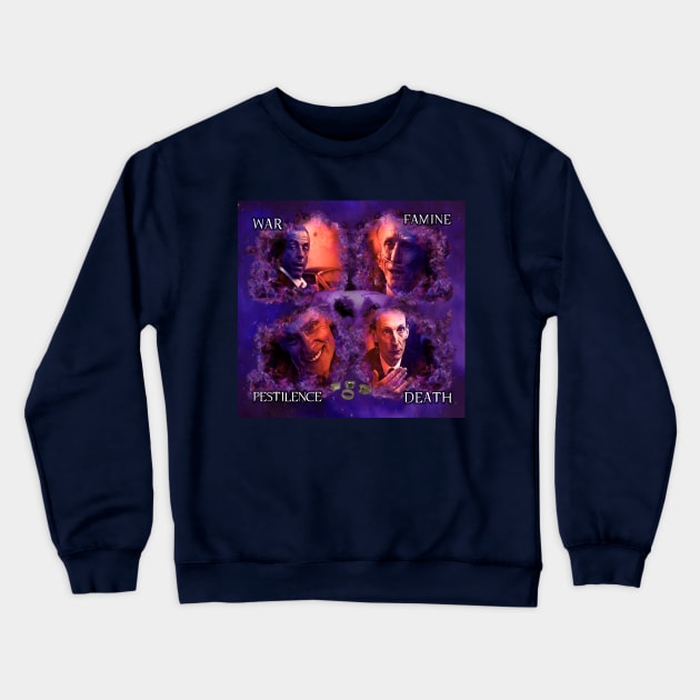 The Four Horsemen Crewneck Sweatshirt by Erik Morningstar 